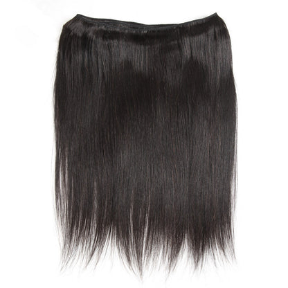Reality Wig, Smooth Hair, Straight Hair Tie, Closed Peruvian Hair Tie - Mama Lifestyles
