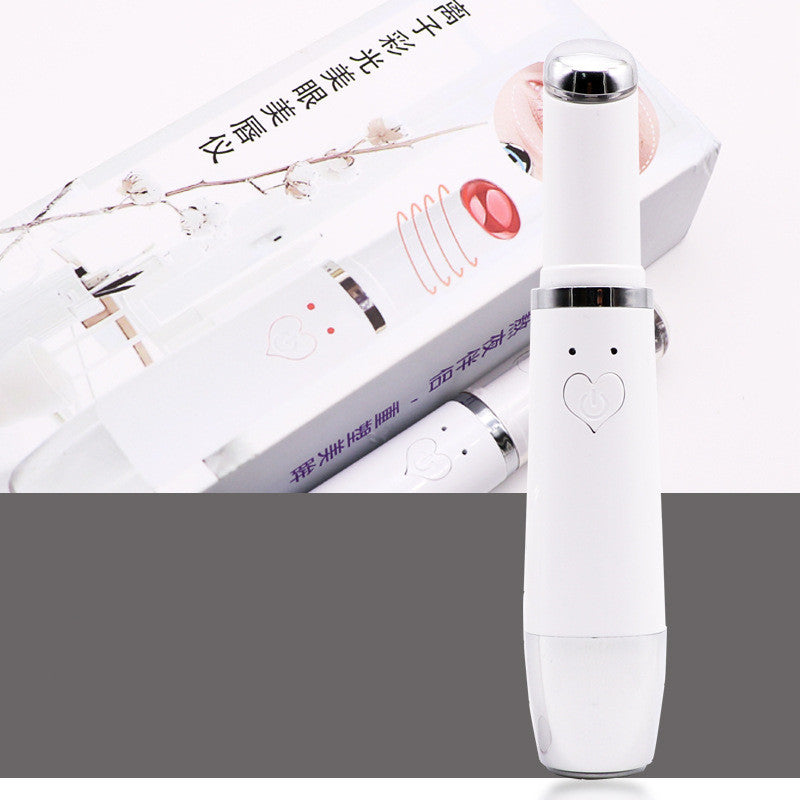 USB Eye Beauty Instrument, Eye Massage Pen, Multi-Function Beauty Lip Instrument, Vibration Hot Compress Import Instrument, Color Light Lifting Instrument - Mama Lifestyles