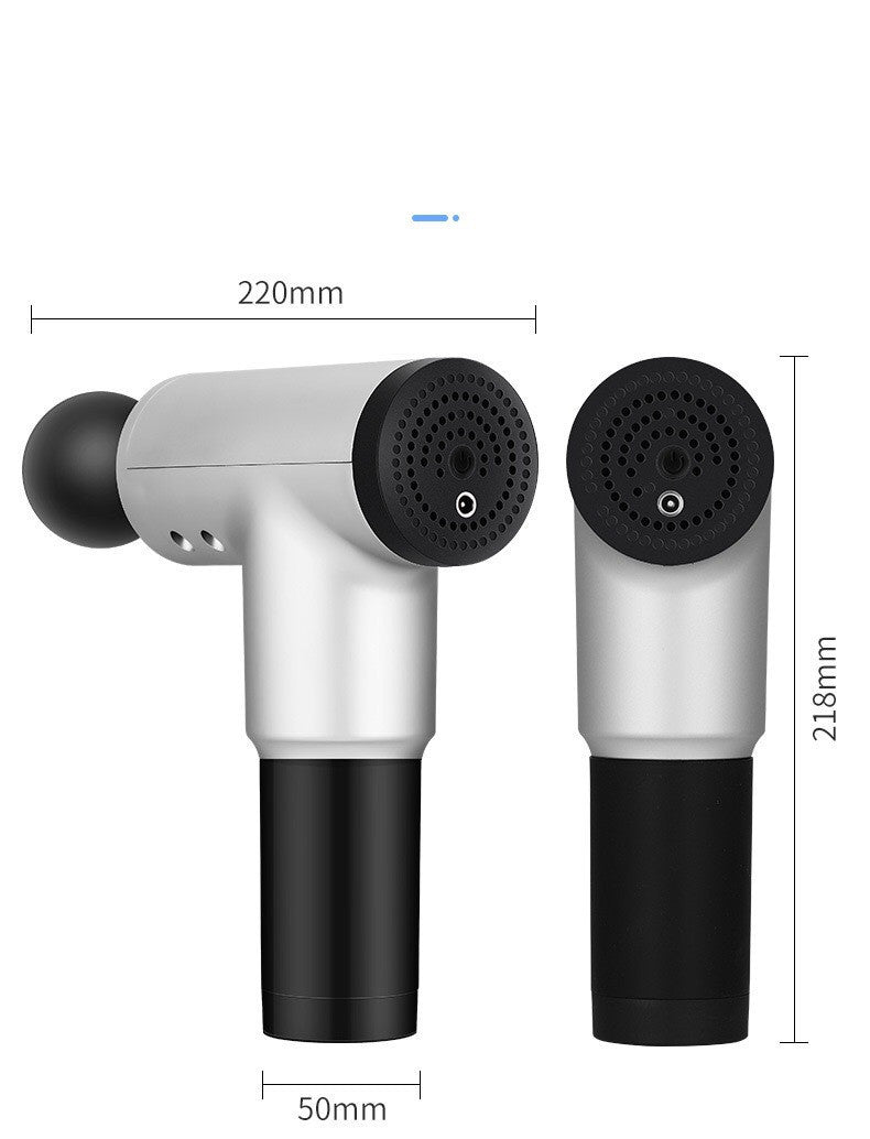 Electric Massage Gun Muscle Relaxation Massager Portable Fitness Equipment Impact Gun Fascia Gun - Mama Lifestyles