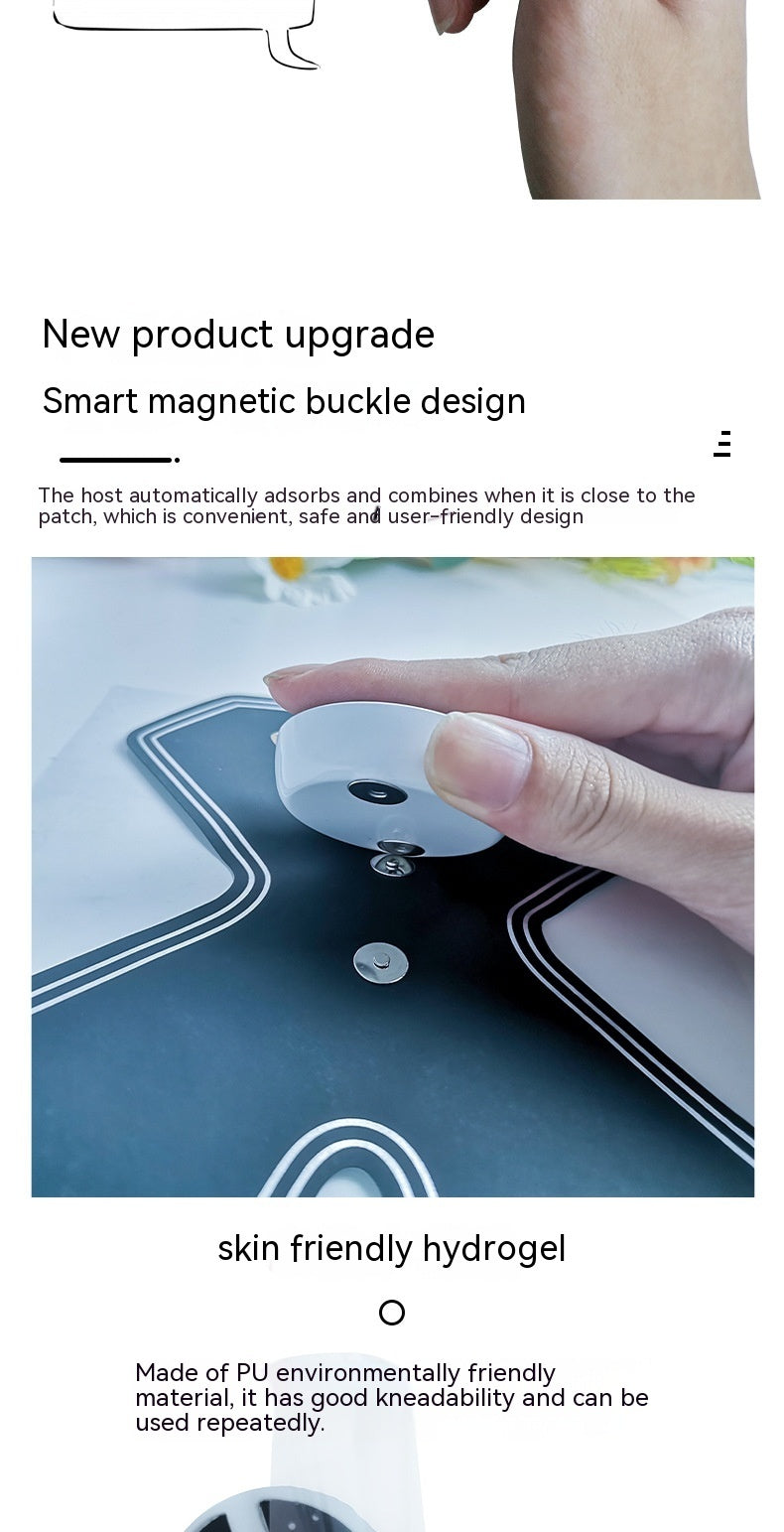 Pad Abdominal Patch Pulse Massage Instrument Intelligent Electric Whole Body Massager Chargeable With Remote Control - Mama Lifestyles