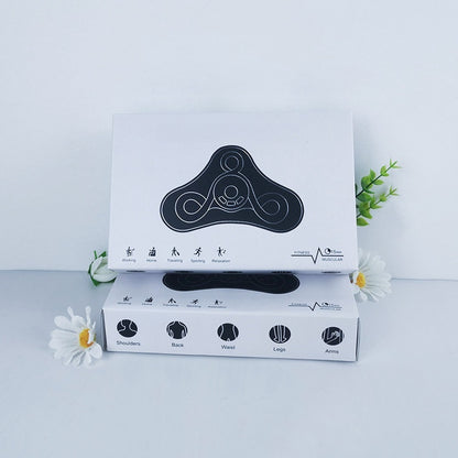 Pad Abdominal Patch Pulse Massage Instrument Intelligent Electric Whole Body Massager Chargeable With Remote Control - Mama Lifestyles