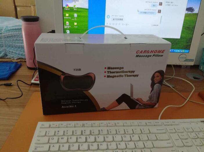Electric Infrared Heating Kneading Neck Shoulder Back Body Spa Massage Pillow Car Chair Shiatsu Massager Masaj Device - Mama Lifestyles