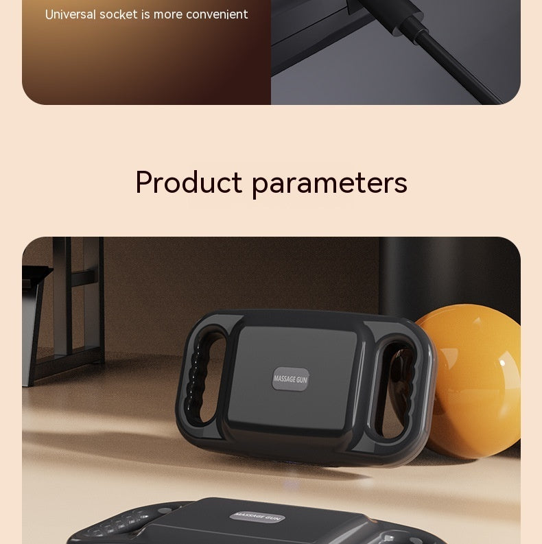 Four Head Massage Gun Massage Gun Whole Body High Frequency Muscle Relaxation Massager - Mama Lifestyles