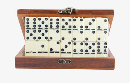 28 Dominoes Set wooden box - Mama Lifestyles