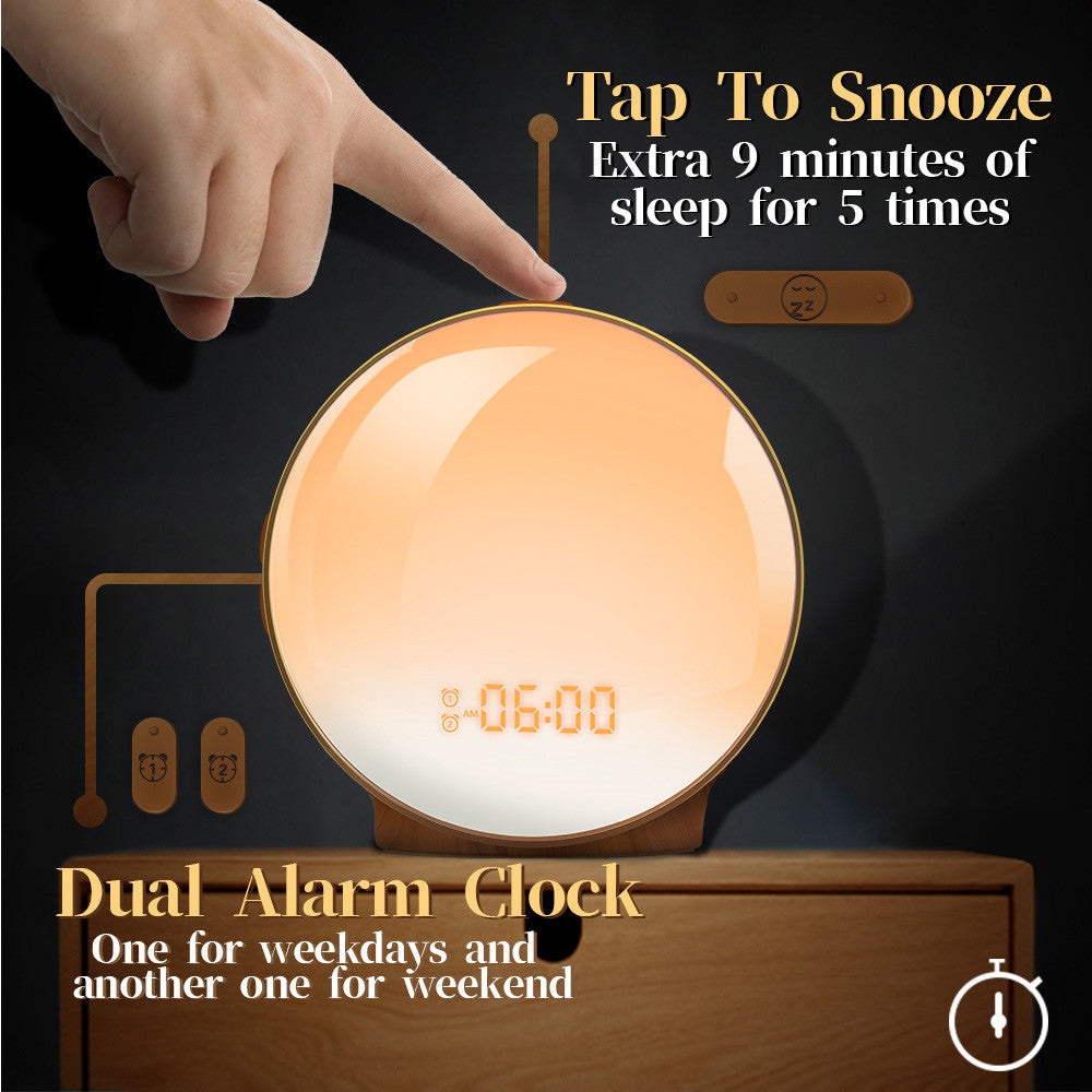 Alarm Wake UP Sunrise Natural Wake Up Light - Mama Lifestyles