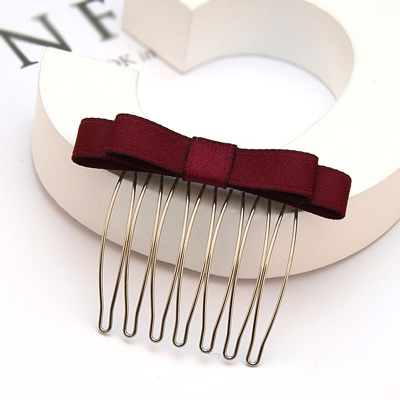 Bow Hair Comb Hair Clip Headdress Hair Clip - Mama Lifestyles