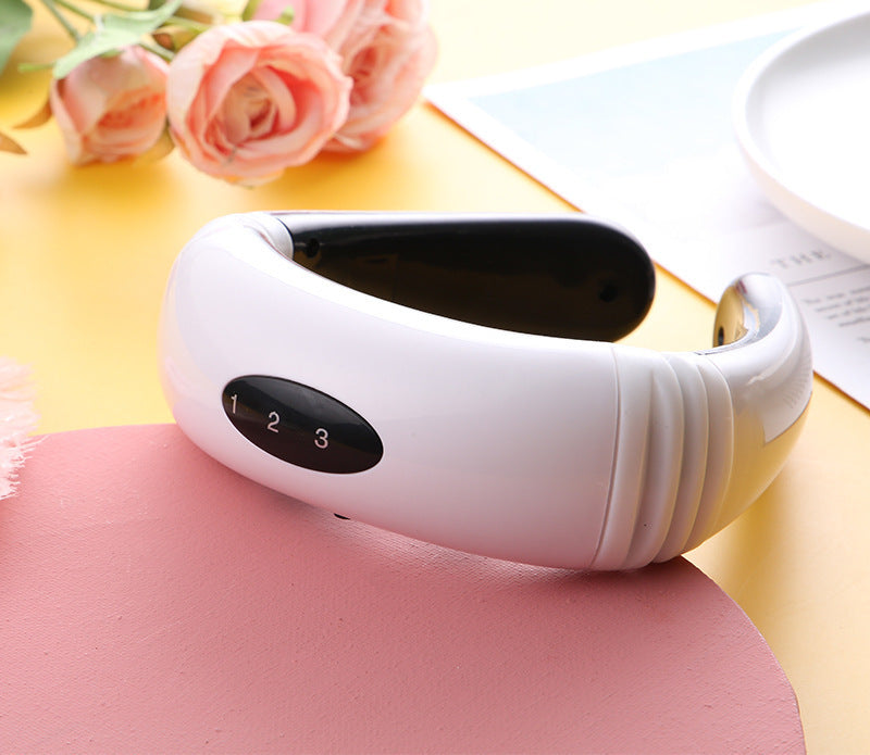 Cervical Spine Massage Instrument Neck Protection Electric Pulse Multi-directional Massager - Mama Lifestyles