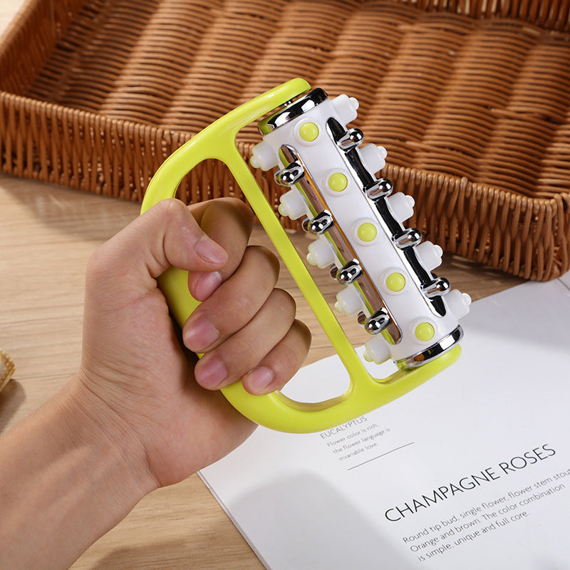 Cellulite Massager Roller 1pc Handle Fat Press Press Roller Massager Body Lymphatic Massage Body Portable Face Lift Tools Roller - Mama Lifestyles