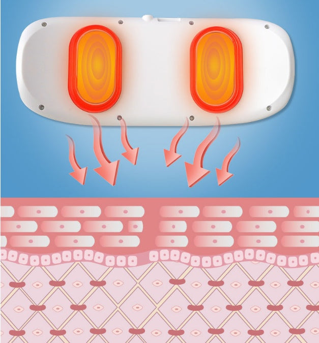 Back Electric Massage Pulse Warm Moxibustion Lumbar Massager - Mama Lifestyles