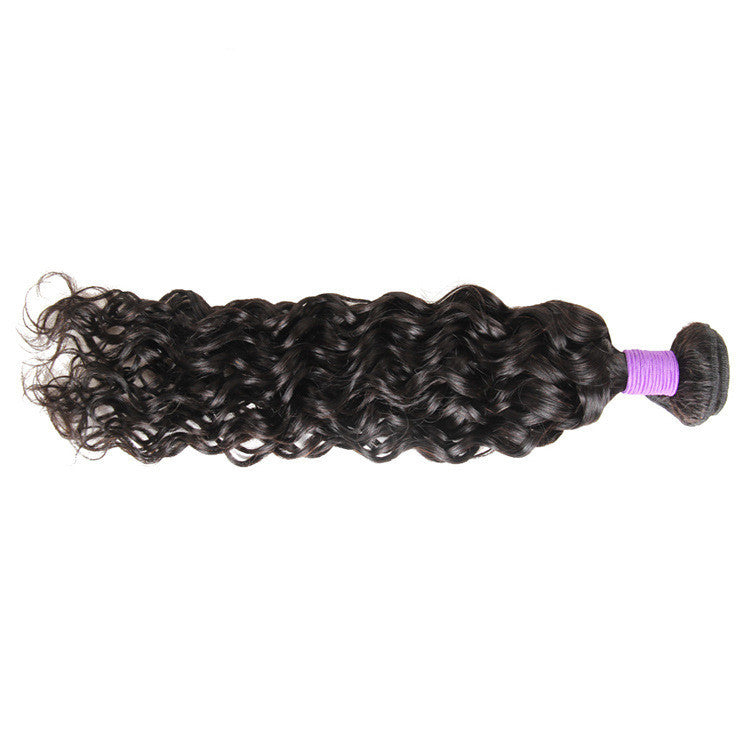 Wigs real hair India hair ladies water wave hair hair - Mama Lifestyles
