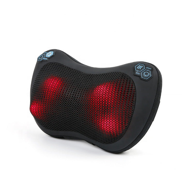Car Massage Pillow Kneading Heating Cervical Massage Device - Mama Lifestyles