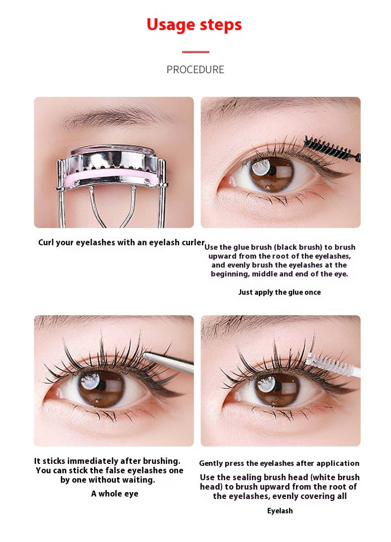 Segmented DIY Double-headed Eye Lash Glue Bond Sealan Remove Reinforcement Seal - Mama Lifestyles