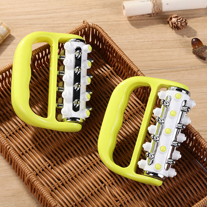 Cellulite Massager Roller 1pc Handle Fat Press Press Roller Massager Body Lymphatic Massage Body Portable Face Lift Tools Roller - Mama Lifestyles