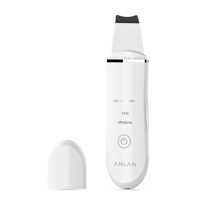 Ultrasonic Skin Scrubber Deep Face Cleaning Machine Peeling Shovel Facial Pore Cleaner Face Skin Scrubber Lift Machine - Mama Lifestyles