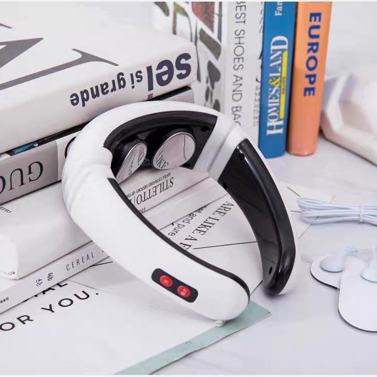 Cervical Spine Massage Instrument Neck Protection Electric Pulse Multi-directional Massager - Mama Lifestyles