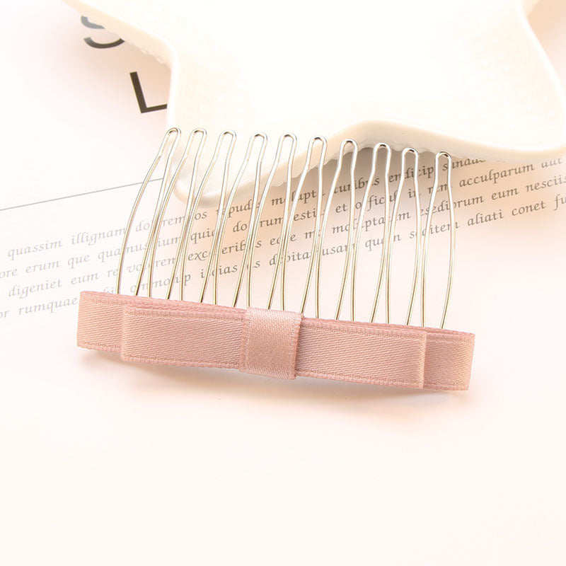 Bow Hair Comb Hair Clip Headdress Hair Clip - Mama Lifestyles