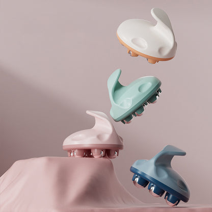 Hand Roller Massager For Cellulite Massage, Deep Tissue Massage Ball For Back, Neck, Foot, Shoulder, Thighs Pain Relief, Massage Gloves For Hands With 7 360-degree Metal Roller - Mama Lifestyles