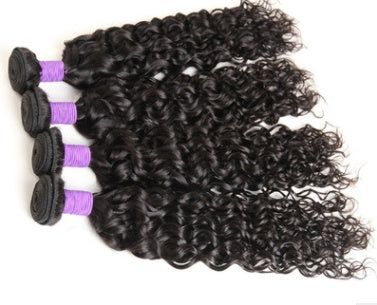 Wigs real hair India hair ladies water wave hair hair - Mama Lifestyles