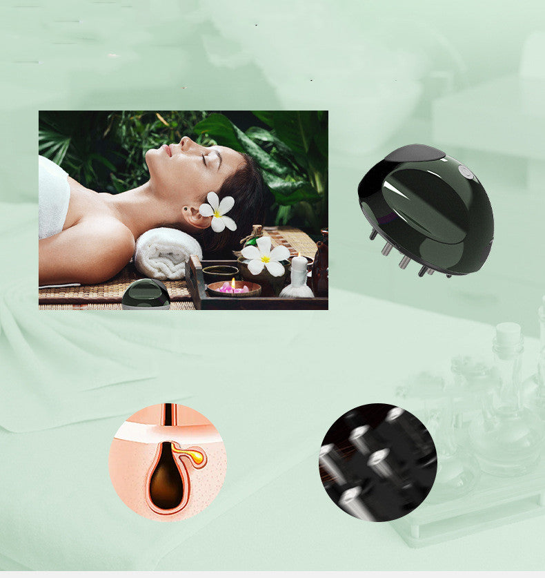 Electric Massage Combing Hair Treatment Instrument Scalp Massager - Mama Lifestyles