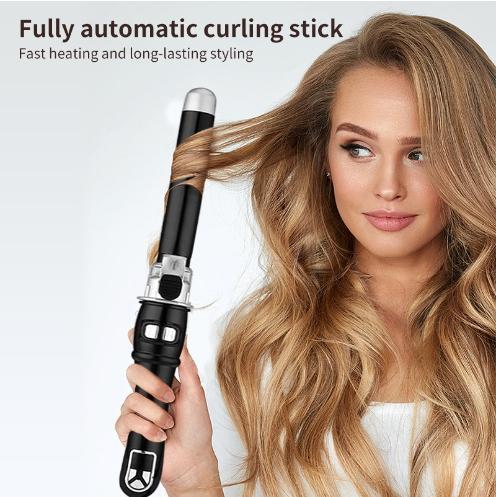 LCD Temperature Controlled Automatic Hair Curler - Mama Lifestyles