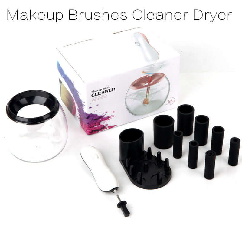 Makeup Brush Cleaner Cleans and Drier Deep Clean Machine 360 Degree Rotation Ensures Thorough Cleaning In Seconds - Mama Lifestyles