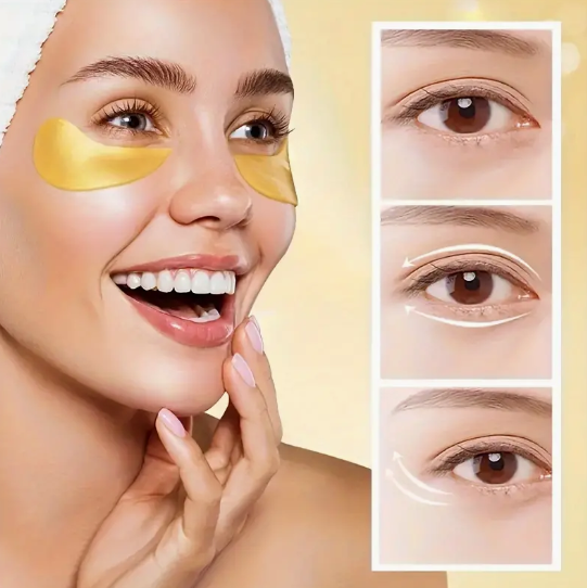 24k Gold Collagen Eye Masks