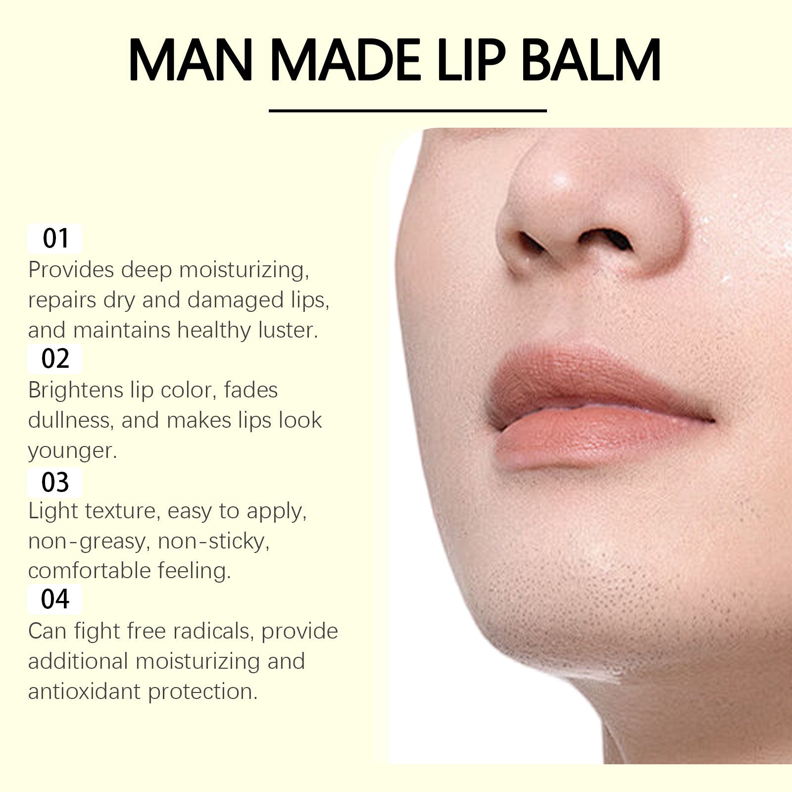Gentle Moisturizing Lips Lasting Moisturizing Care Lips Care Lip Balm - Mama Lifestyles