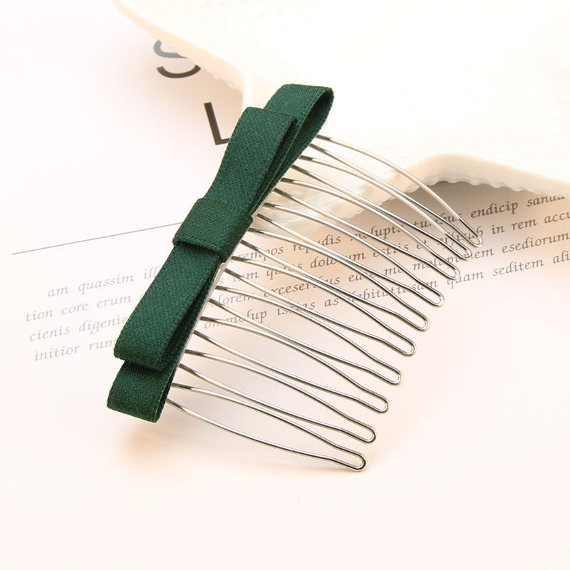 Bow Hair Comb Hair Clip Headdress Hair Clip - Mama Lifestyles