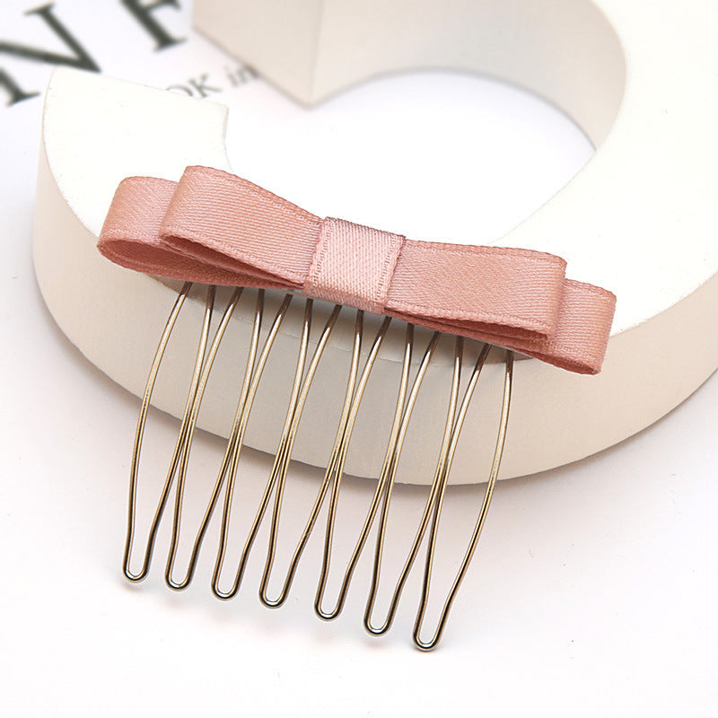 Bow Hair Comb Hair Clip Headdress Hair Clip - Mama Lifestyles