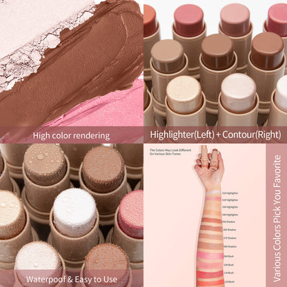 Highlight Contour Stick Stereo Face Decoration - Mama Lifestyles
