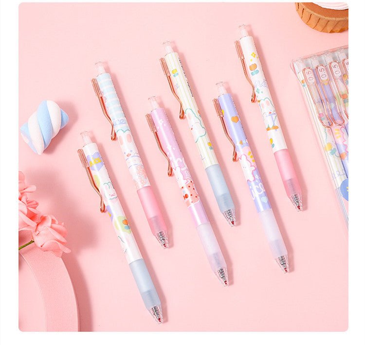 Cute Super Cute Limited Edition Quick - drying Press Gel Pen - Mama Lifestyles