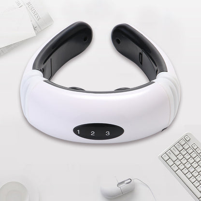 Cervical Spine Massage Instrument Neck Protection Electric Pulse Multi-directional Massager - Mama Lifestyles