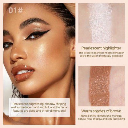 Double - headed Contour Stick Highlight Brightening - Mama Lifestyles