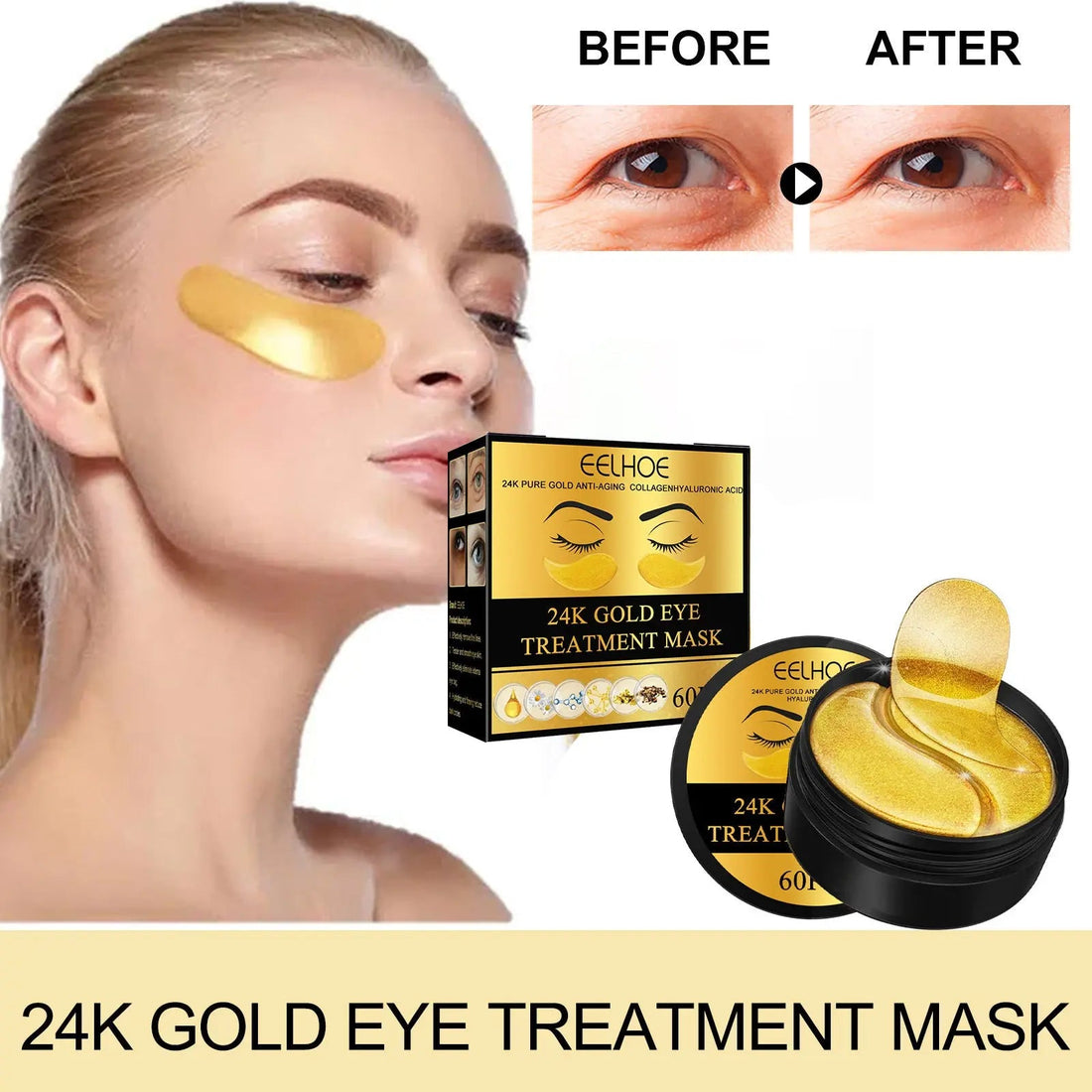 Eye Mask Fade Eye Bags Firming And Hydrating Moisturizing - Mama Lifestyles