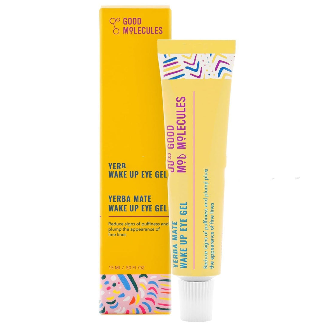 Wake Up Eye Gel Hyaluronic Acid And Caffeine Moisturizing - Mama Lifestyles