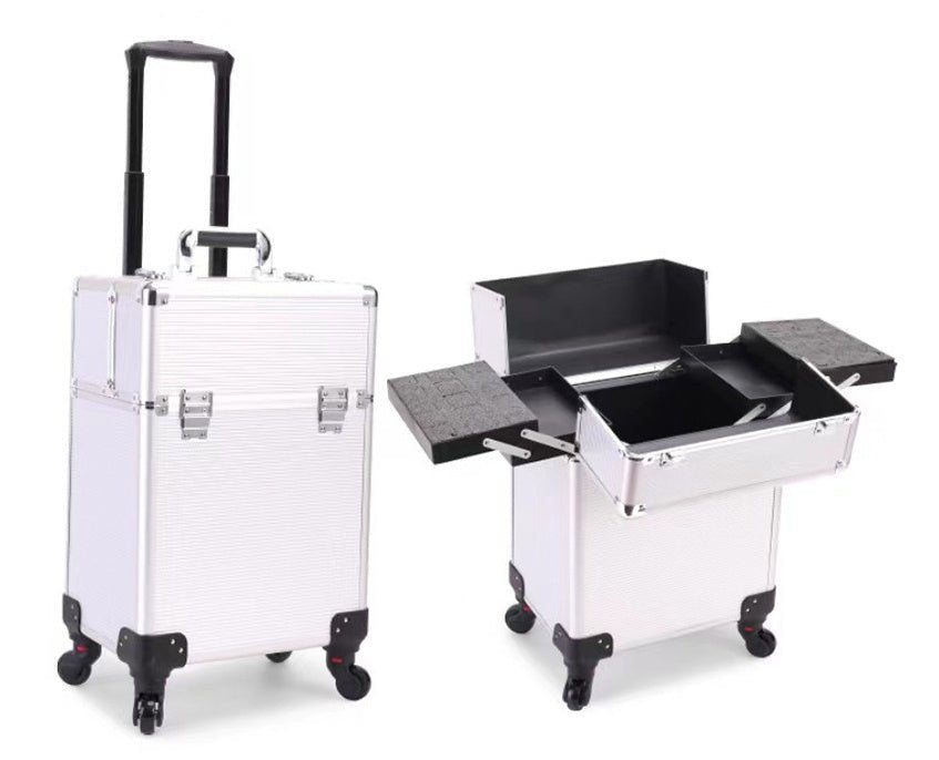Large - capacity Make - up And Make - up Artist Trolley Storage Toolbox - Mama Lifestyles