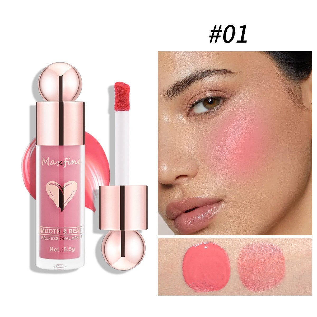 Makeup Liquid Blush Highlight Natural - Mama Lifestyles