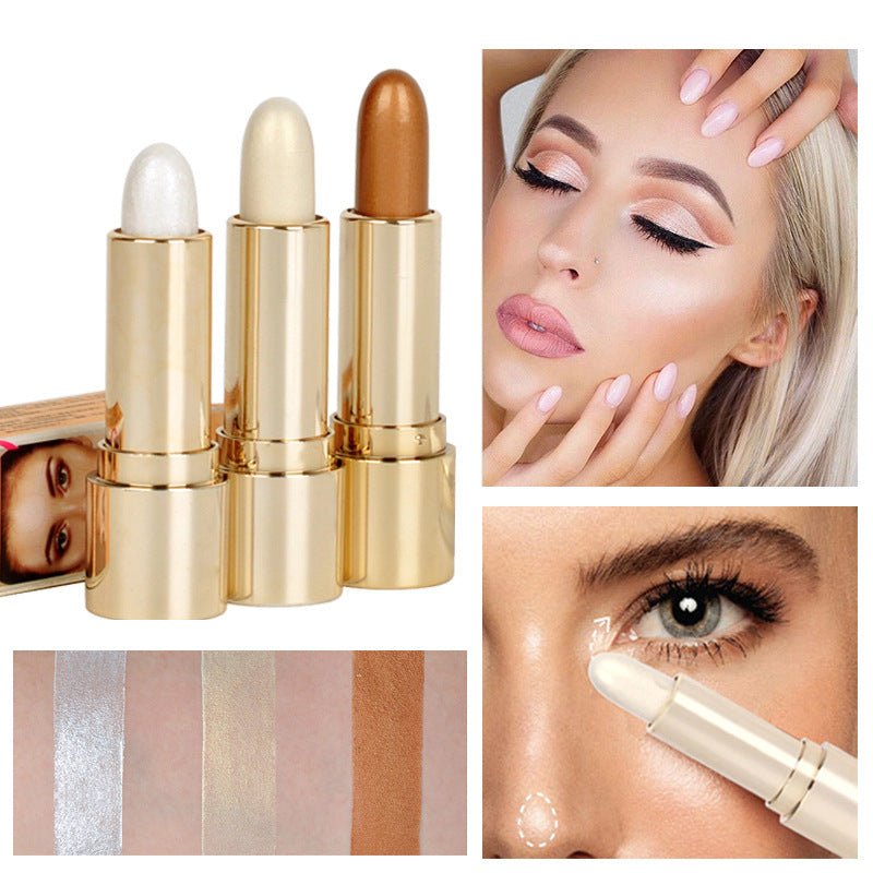 Makeup Three - dimensional Highlight Contour Stick Highlight Brightening Stick Eye Shadow Pen - Mama Lifestyles