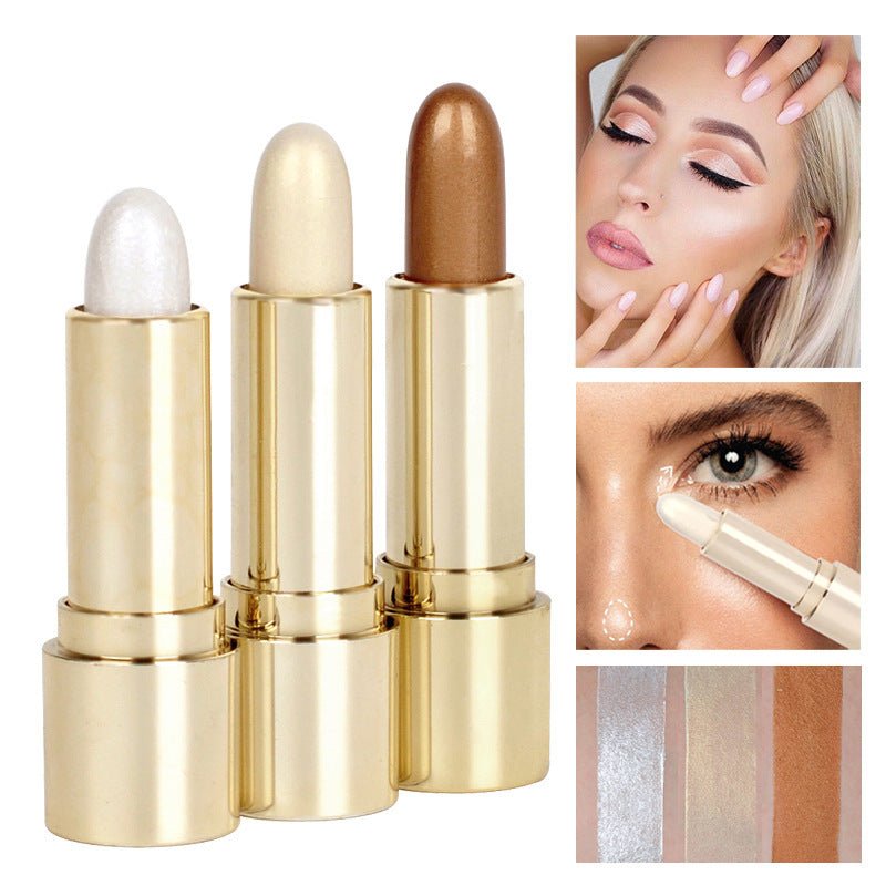 Makeup Three - dimensional Highlight Contour Stick Highlight Brightening Stick Eye Shadow Pen - Mama Lifestyles