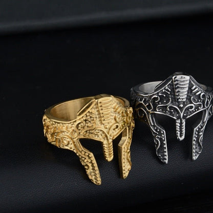 New Personality Warrior Mask Ring Fashion - Mama Lifestyles