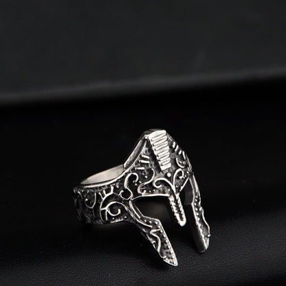 New Personality Warrior Mask Ring Fashion - Mama Lifestyles