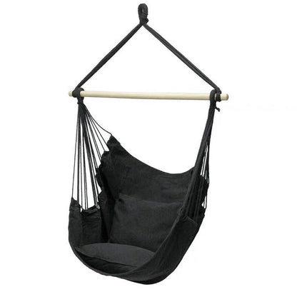 Outdoor Travel Camping Garden Hanging Hammock Chair Home Bedroom Dormitory Adults Kids Swing Seat - Mama Lifestyles